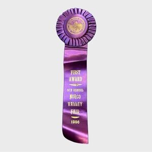 Vintage 1956 First Award Ribbon